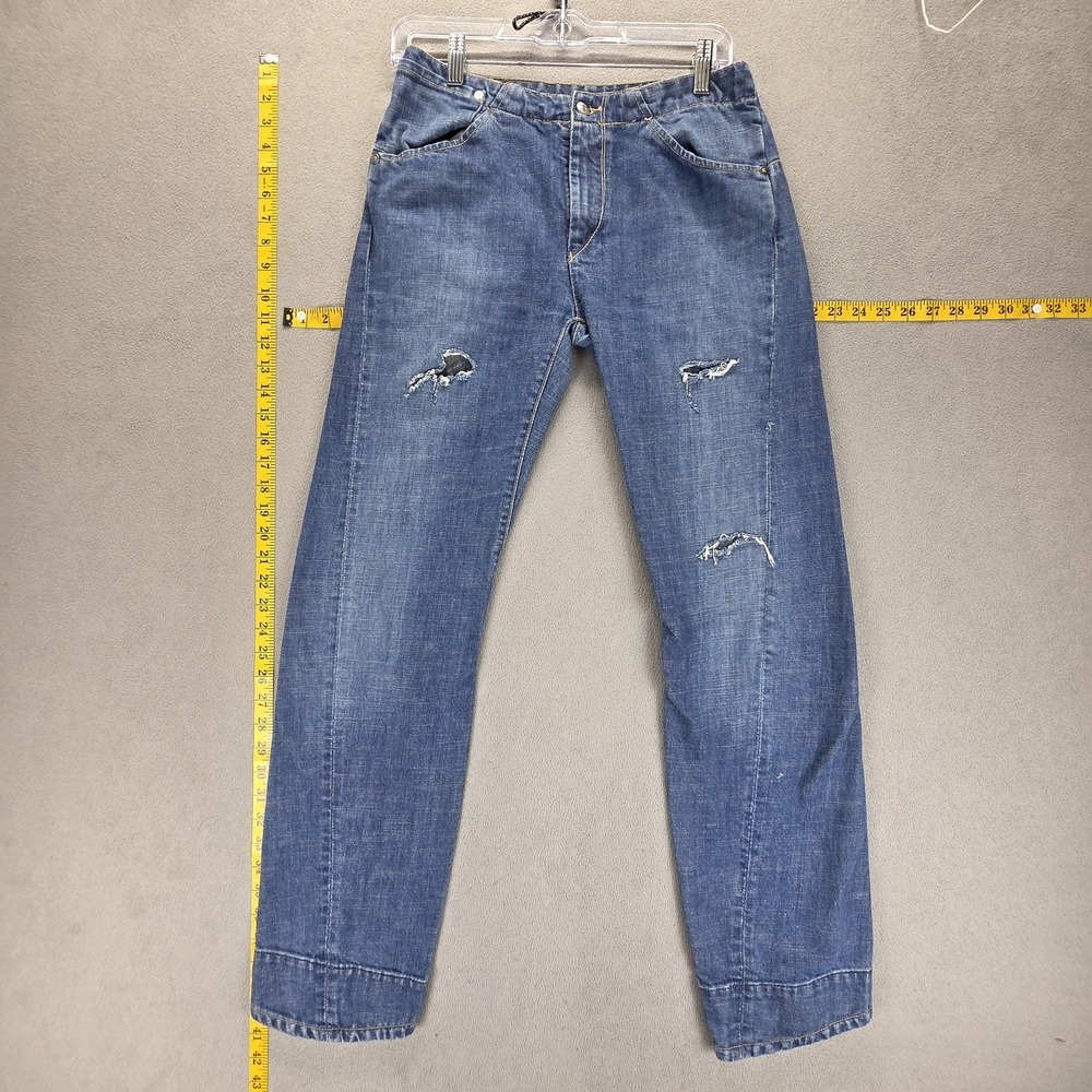 Vintage Levis Engineered Jeans Womens 28x32 Blue Twisted One Pocket Zip Fly